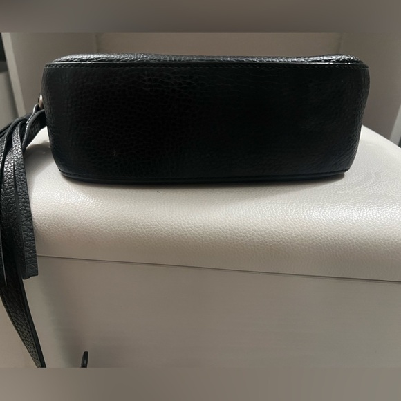 COPY - AUTHENTIC Gucci Soho Disco Bag – Black Pebbled Leather - Picture 6 of 8